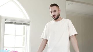 FAMILYXXX - "Hoping My Big Penis Stepson Finds The Key To Unlock My Juicy Mama Snatch"