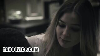 Slutty Stepsister Gets Stepbrother Into Banging Her Twat