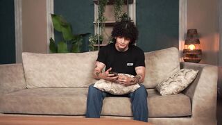 Stepson stops feeling sad thanks to his busty stepmom after she screws him hard