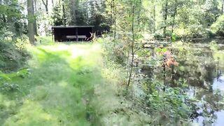 Labia anguish on the picnic table