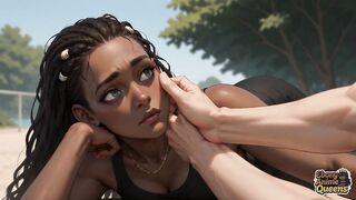 Sunlit Beach Oral Want with the Hottest Obscene Ebony, Very first Time XXX, Stunning Ebony Queen!