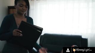 MOM'S GAL - MILF Boss Ryan Keely Breaks All The Rules & Anal Screws Her Hawt Secretary Avery Jane