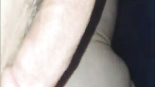 My wife out cold in daybed gets banged and creampied