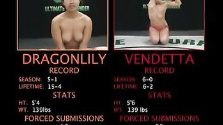 Hot ding-dick action following the wrestling match