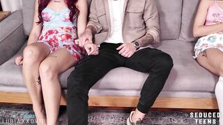 Sinless stepdaughter left alone with her recent foster parents!