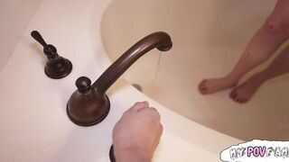 Step-MILF gets creampied by stepson