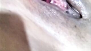 Wife finishing for the first time with a dildo