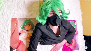 Tatsumaki Stuck in Wall Cosplay - Vagina Filled with Creampie