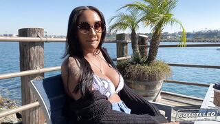 GOT FILLED - Exotic Bombshell Zoey's Snatch Gets Sinfully Filled