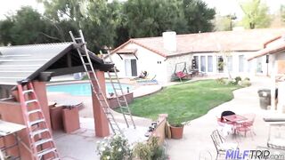 MILFTRIP Thick Ebony MILF Deep Throats Big White Knob