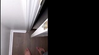 Big tits curvy golden-haired MILF records a sex tape with her lascivious teen stepson