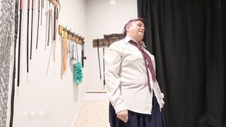 Teachers Smutty Floozy Gets Double Dominated - Preview