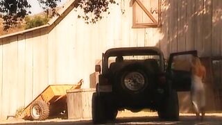 Blonde Babe Gets Hardcore Screwed in the Barn