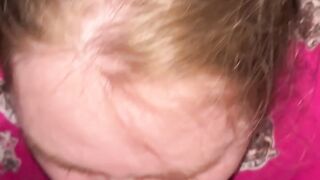 Hawt SSBBW wifey gives BHM hubby an fantastic fellatio