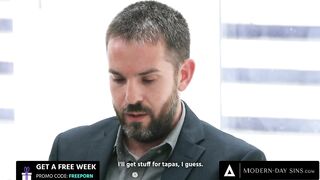 MODERN-DAY SINS - Cuckold Dude Watches Her Lustful Wife Victoria Voxxx Get Creampied