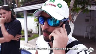 A group of men want to fuck a big-assed, black-haired Latina, but only her best friend can do it.