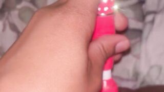 Watch me play with my chubby black pussy