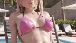 Astrid's having an affair on vacation How to educate your dragon 3D porn animation