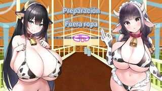 Spanish Hentai JOI - YOU get milked non-stop and you can't cum.