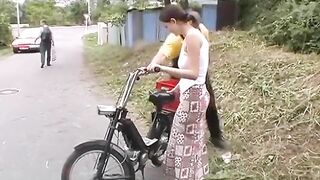 Irresistibly Boobs on a Precious-looking Brunette