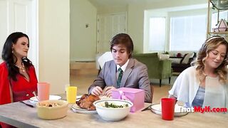 MIL's Anal Stand Off (Anal Family 3some) - Penny Barber, River Lynn, Tyler Cruise