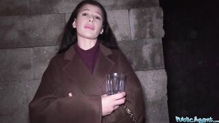 Lonely Party Beauty Creeps Off for Casting - Public Agent