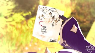 FUTA Fischl Dominates Mona - Genshin Impact