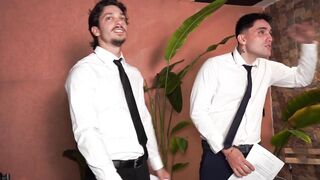 Interview for Flawless Latina Ends in Double Vaginal Penetration - Lina Henao