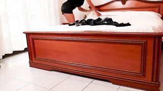 Maid is getting fucked as punishment