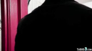 Big breasts golden-haired t-girl EMT trainer Jade Venus fucking her student