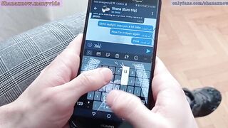 I texted for fuck, BJ & lick ejaculation