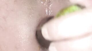 Homo hard anal eggplant