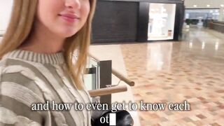 The first Meeting in the Cinema Led to Sex with a Blonde with a Big Butt and Spunk flow Inside