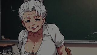 Naughty Cleavage Teachers Tease