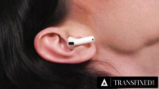 TRANSFIXED - Fireman Helps With Fire Alarm By Ejaculating In This Hot Trans Mouth