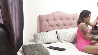 I finger a stranger's snatch, we rub our pussies and I fuck her with my dick