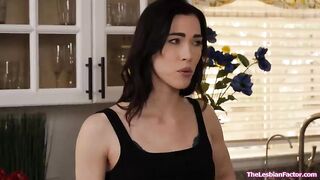 Diana Grace finally gives in after teen Penelpe Kay shows her big boobs.This hottie spreads her legs,licks and fingers her hirsute vagina before Penelope facesits