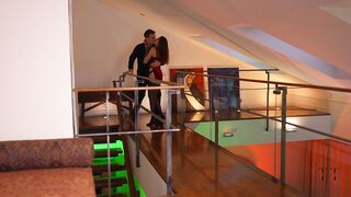 I Swallowed All the Cum from My Best Friend's Ass at a Party. 4K HD Tim Team