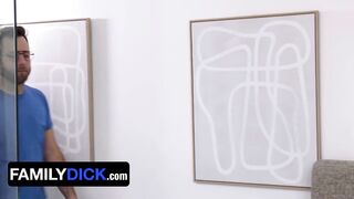 Bear Step-daddy Makes Twink Stepson Spread His Legs And Penetrates His Arsehole To Teach Him A Lesson