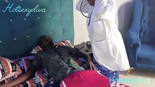 Super star pato make his school nurse squirt river very wicked student with giant knob