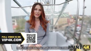 HUNT4K. Leya Desantis is having rough sex with a stranger