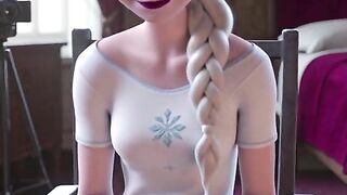 Elsa from Frozen Gets Drilled Hard – Animated 3D Anime