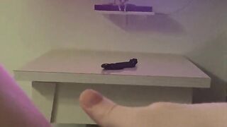 POV: ALONE Man Watching S&M Lesbian Porn JERKS OFF And Longing for Mistresse Whilst Moaning