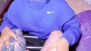 My roommate finally lets me screw her after college