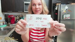Mature MILF Stepmom Gets Lingerie and Facial - Kymber Leigh AITSF251228