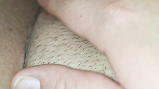 This sweetheart loves to masturbate while I fuck her with my small shlong.