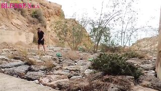 Cruising in public bareback with a straight male