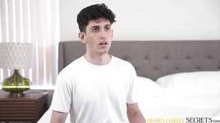 Horny Stepmom Queenie Sateen says, "Im so soaked, it would be so simple to just slide down on it" -S1:E9