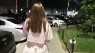 Picked up a schoolgirl on the street and banged her in the entrance.