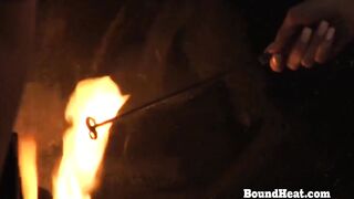 Hawt Curvy Big Ass Lesbian Slave In Bondage Moaning From Punishment With Mistress